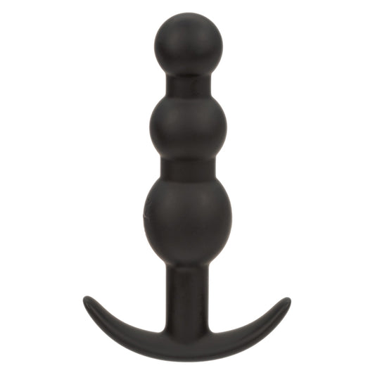 Boundless Vibrating Beaded Plug - Black SE2700532