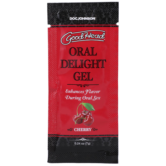 \"Goodhead - Oral Delight Gel - Cherry - 0.24 Oz DJ1387-27-BU\"