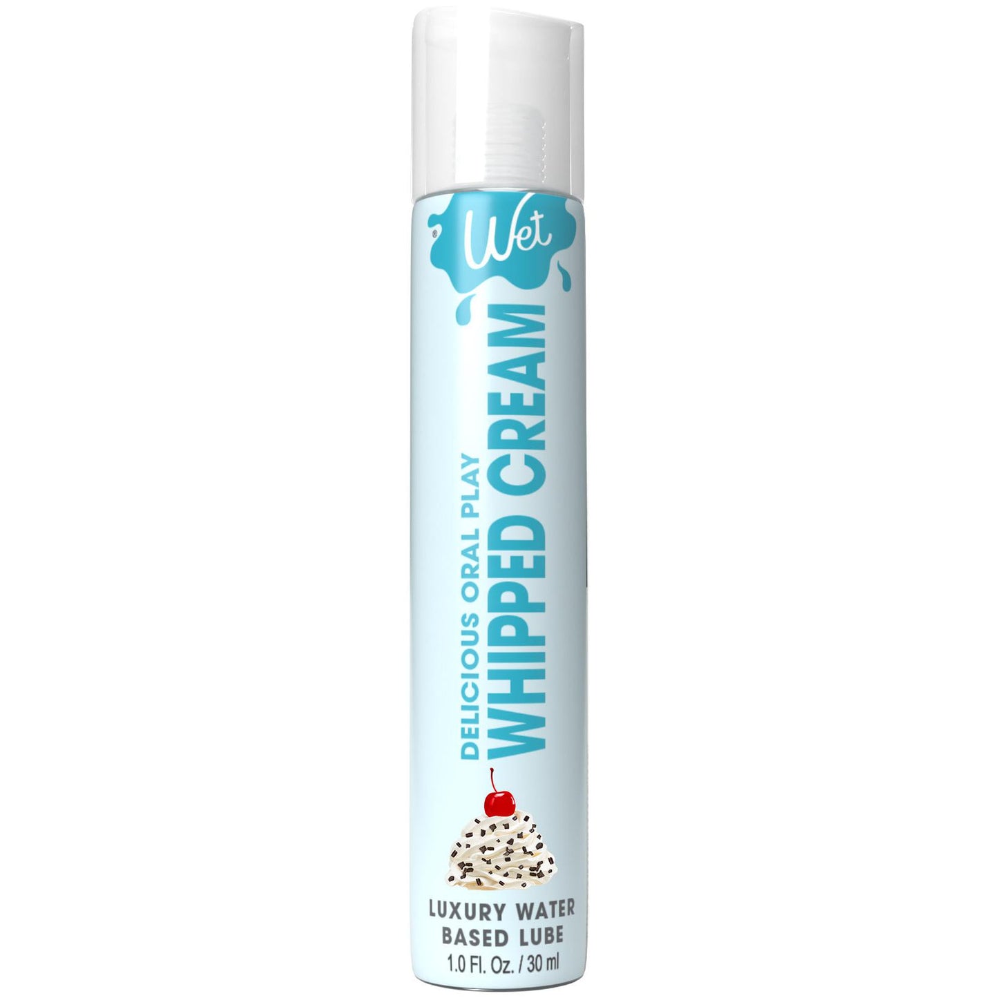 \"Wet Delicious Oral Play - Whipped Cream - Waterbased Flavored Lubricant 1 Oz WT21542\"