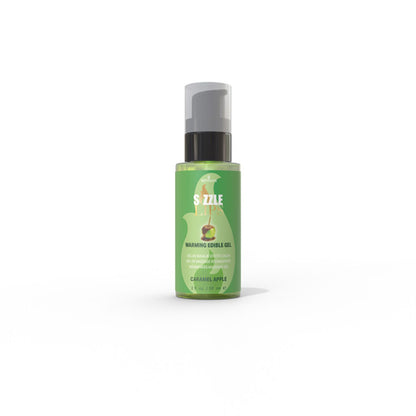 Sizzle Lips Caramel Apple 2oz Edible Warming Massage Gel SEN-VL415