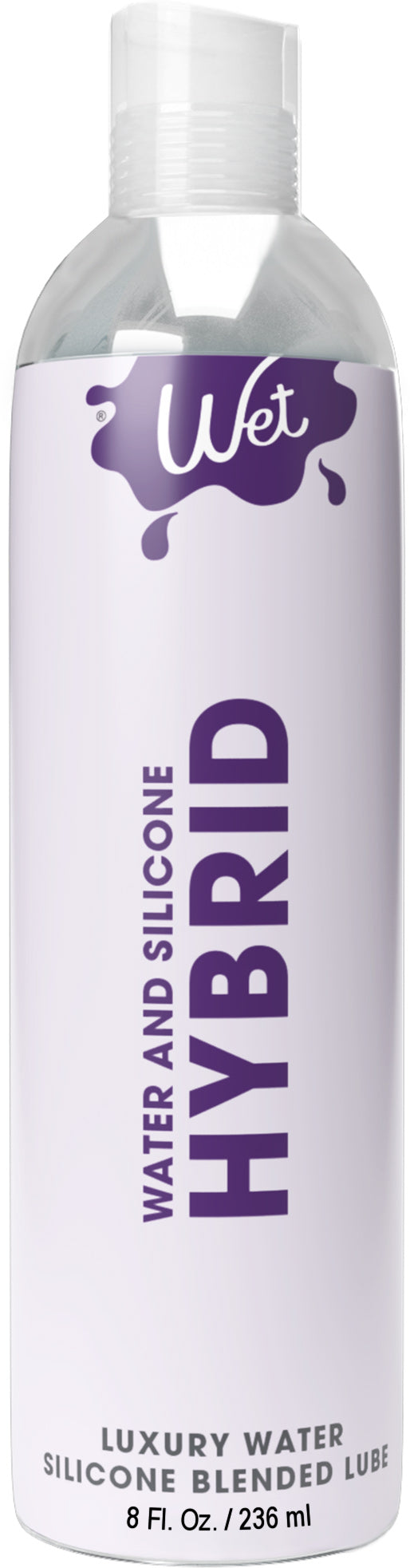 Wet Hybrid Luxury Water/silicone Blend Based  Lubricant 8 Oz