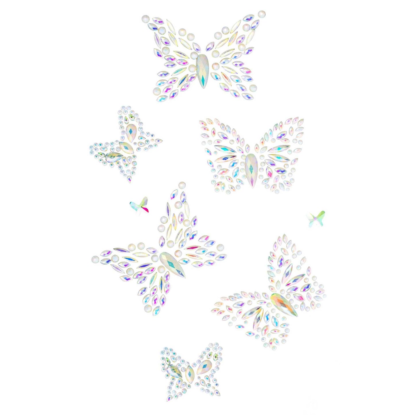 \"Aurelia Glow in the Dark Body Jewels Sticker LA-BODY021\"