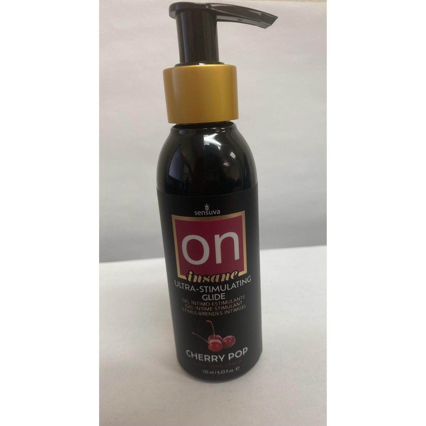 \"On Insane Ultra-Stimulating Personal Moisturizer - 4oz Cherry Pop SEN-VL588-ML\"