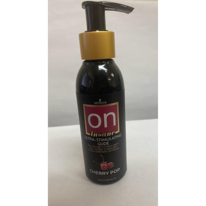 \"On Insane Ultra-Stimulating Personal Moisturizer - 4oz Cherry Pop SEN-VL588-ML\"
