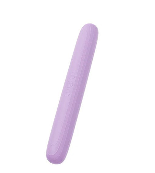Play With Me Silicone Double Ended Vibrator - Purple BL-22611