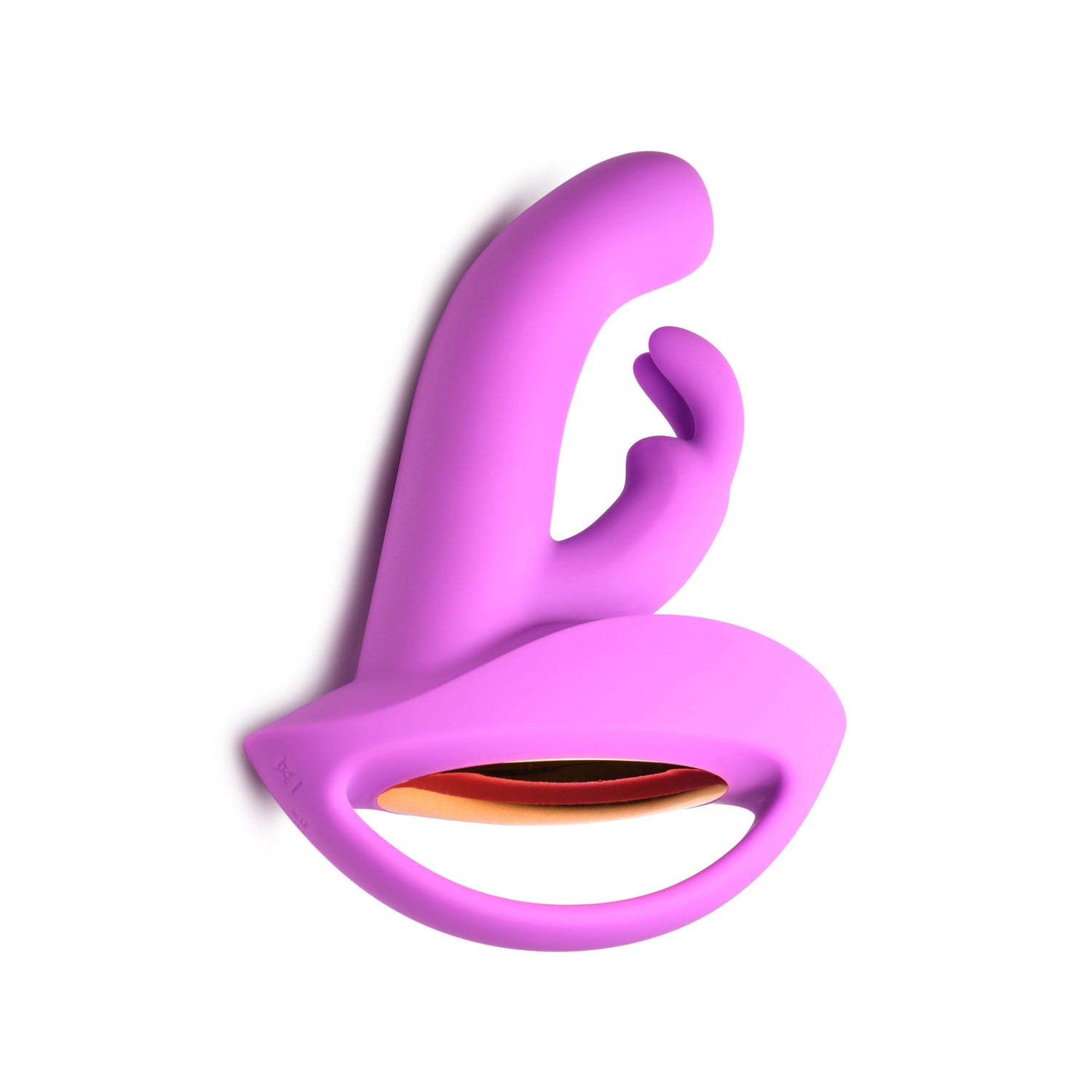 \"10x Come Hither Rocket Silicone Vibrator - Purple INM-AH106\"