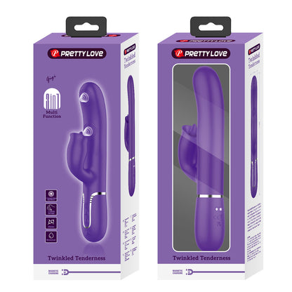 Gigi Twinkled Tenderness Rabbit Vibrator - Purple