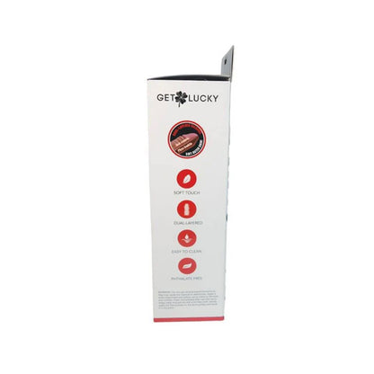 Real Skin 12 Dual Layer Dildo - Beige
