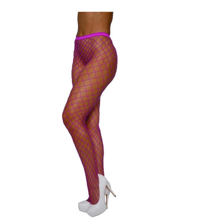 Pantyhose Fence Net - Os - Neon Magenta DG-0010NMGOS