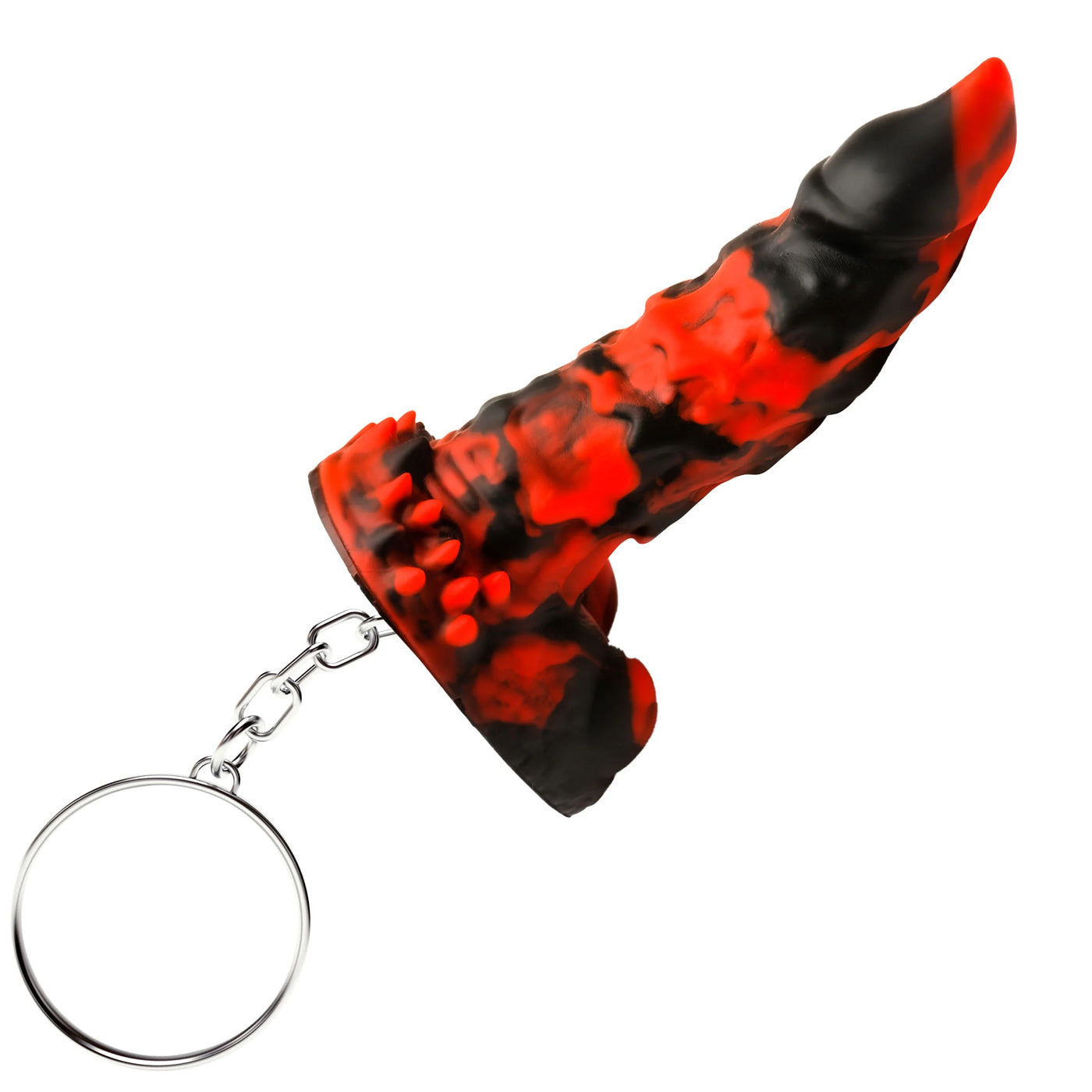 \"Fire Demon Keychain - Red/black CC-AH438\"