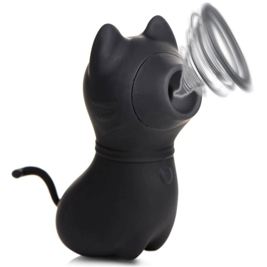 \"Sucky Kitty 7x Clitoral Stimulator - Black INM-AG960-BLK\"