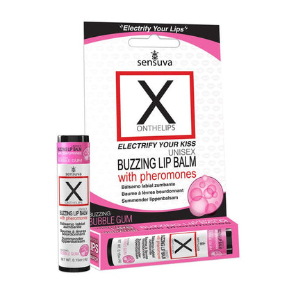 X on the Lips W/pheromones Bubble Gum SEN-VL203-ML