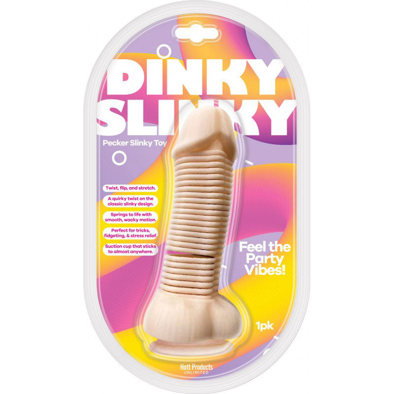 Dinky Slinky Pecker Spring Toy With Suction Cup HTP3757