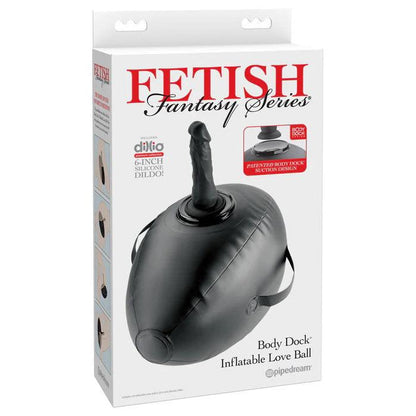 Fetish Fantasy Series Body Dock Inflatable Love Ball - Black