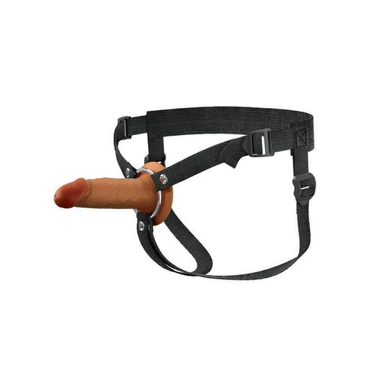 Fantasy X-Tensions Elite 5 Silicone Hollow Strap-on Dual Density - Brown PD4165-29