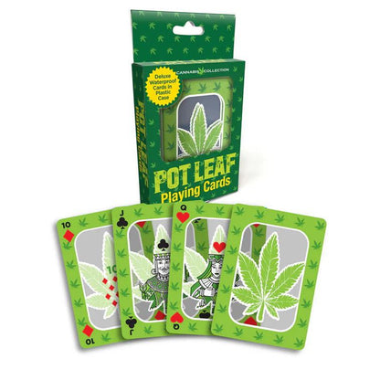 Pot Leaf Waterproof Playing Cards LG-BG130