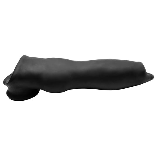 Fido Velvet Smooth Beast Cocksheath - Black OX-3002-NGT