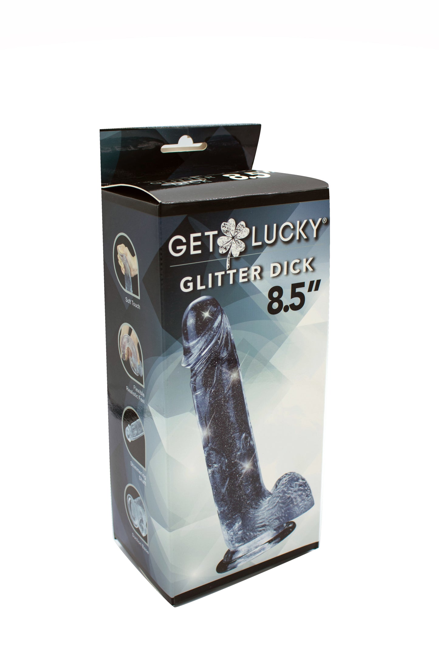 Glitter Dick Dildo 8.5