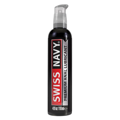 Swiss Navy Premium Silicone Anal Lubricant - 4 Oz.