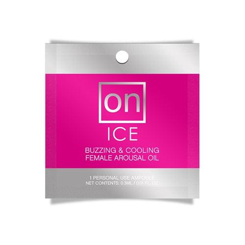 On Ice Buzzing & Cooling Female Arousal Oil - 0.01 Oz. Ampoule