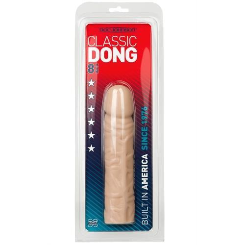 Classic 8 Inch Dong - White
