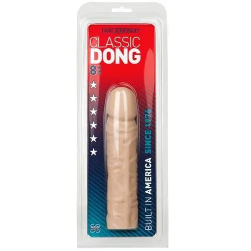 Classic 8 Inch Dong - White
