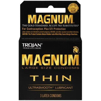 Trojan Magnum Thin - 3 Pack