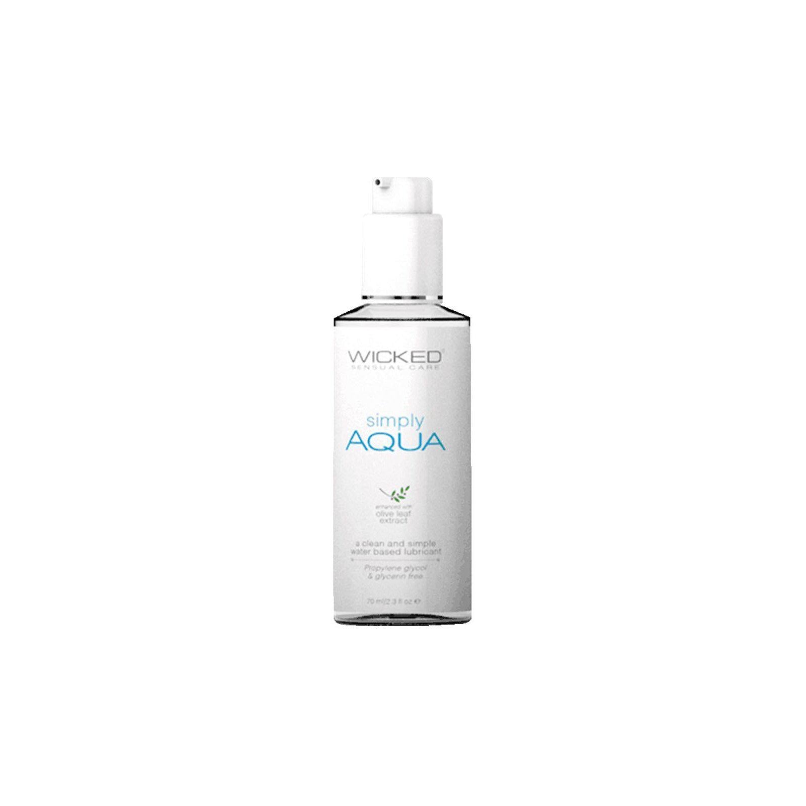 Simply Aqua Fragrance Free Lubricant - 2.3 Fl. Oz.
