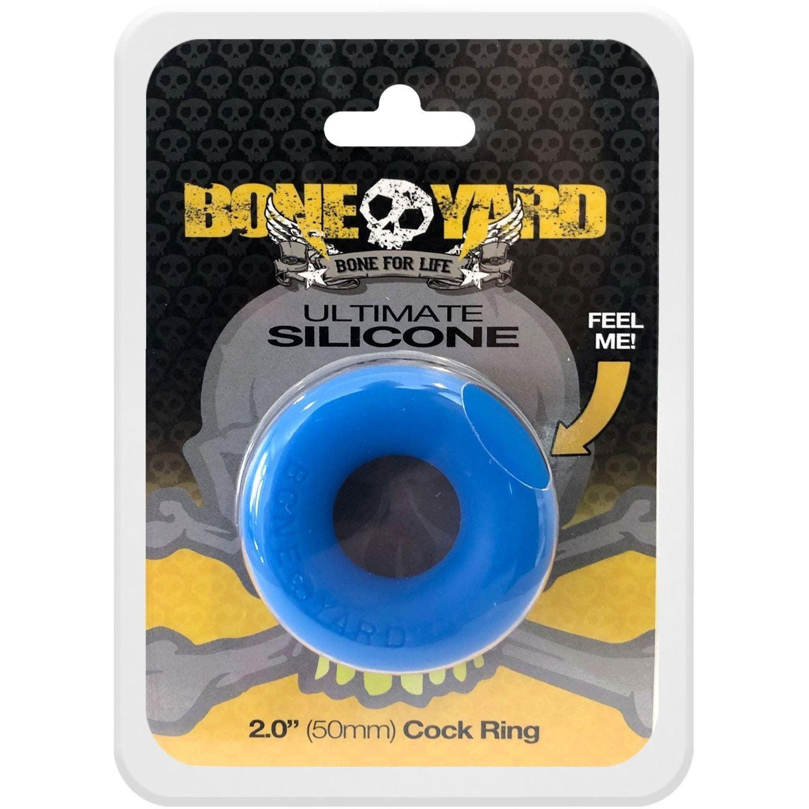 Ultimate Silicone Cock Ring - Blue