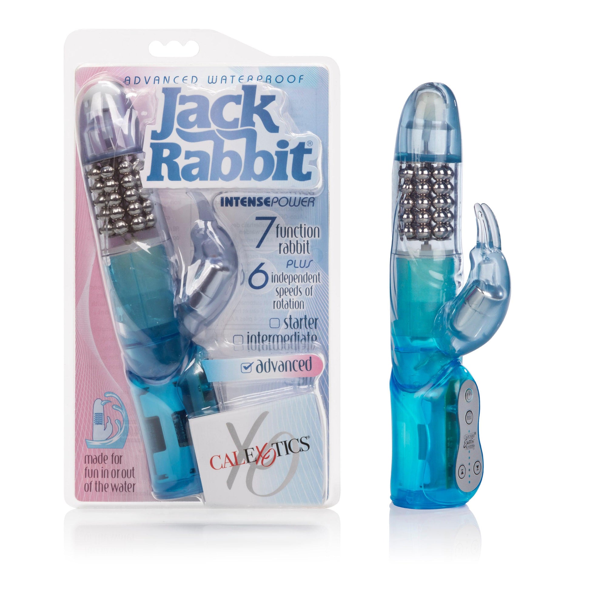 Advanced Waterproof Jack Rabbit 5 Rows of Beads - Blue
