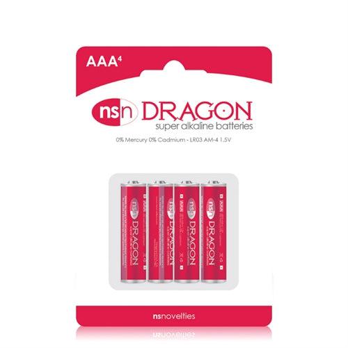 Dragon - Alkaline Batteries - AAA - 4 Pack