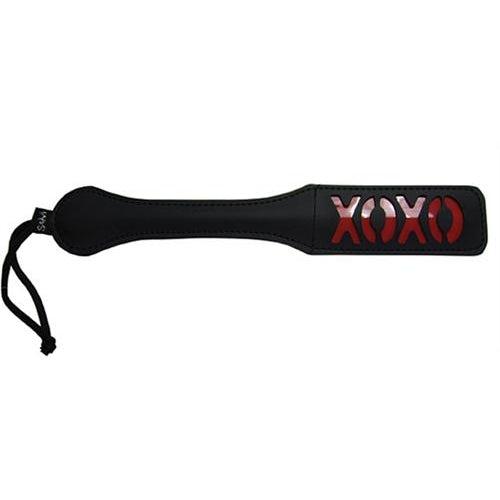 Sex and Mischief Xoxo Paddle - Black