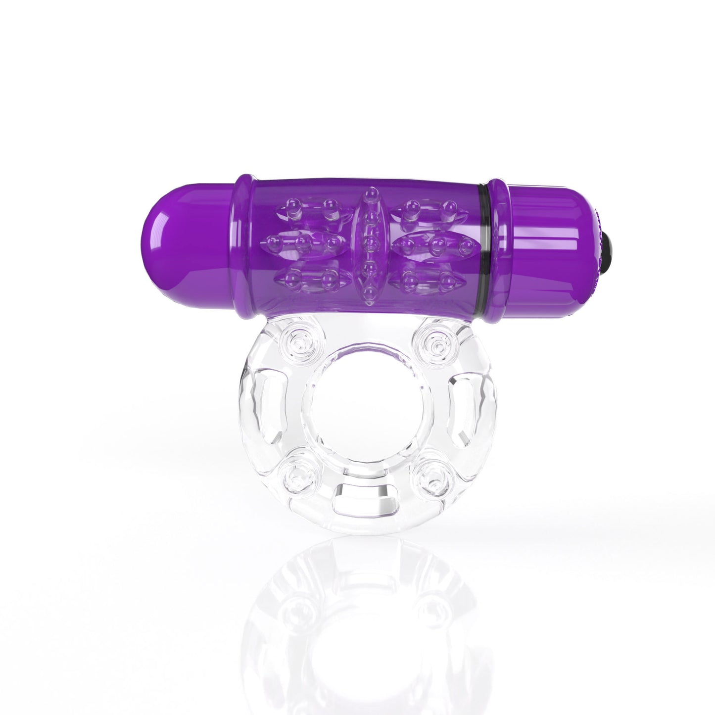 Screaming O 4t - Owow Super Powered Vibrating Ring - Grape
