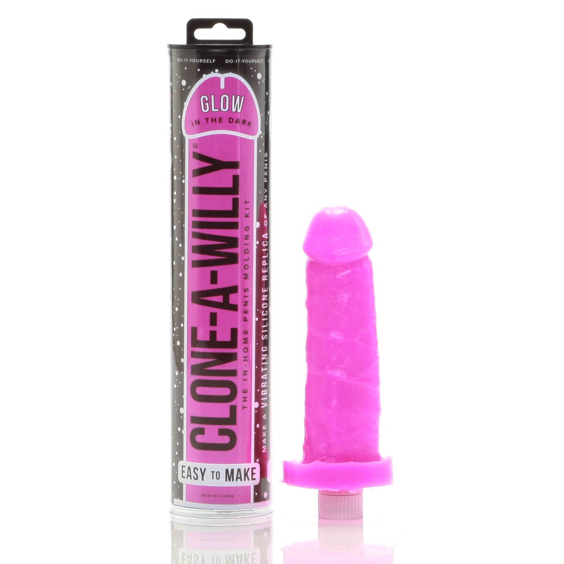 Clone-a-Willy Glow-in-the-Dark Kit - Pink