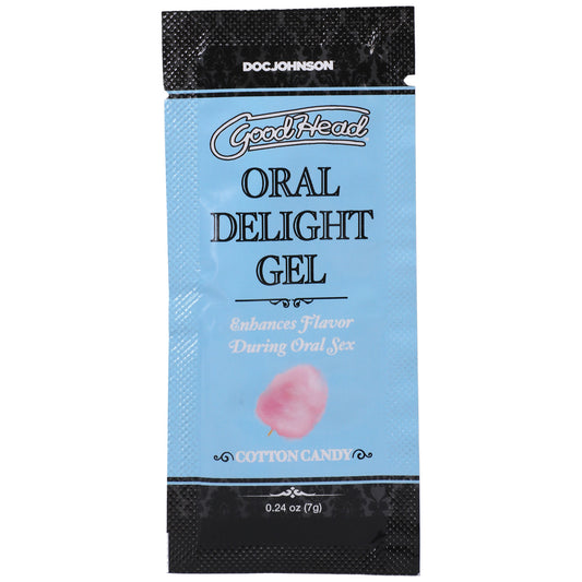 Goodhead - Oral Delight Gel - Cotton Candy - 0.24 Oz