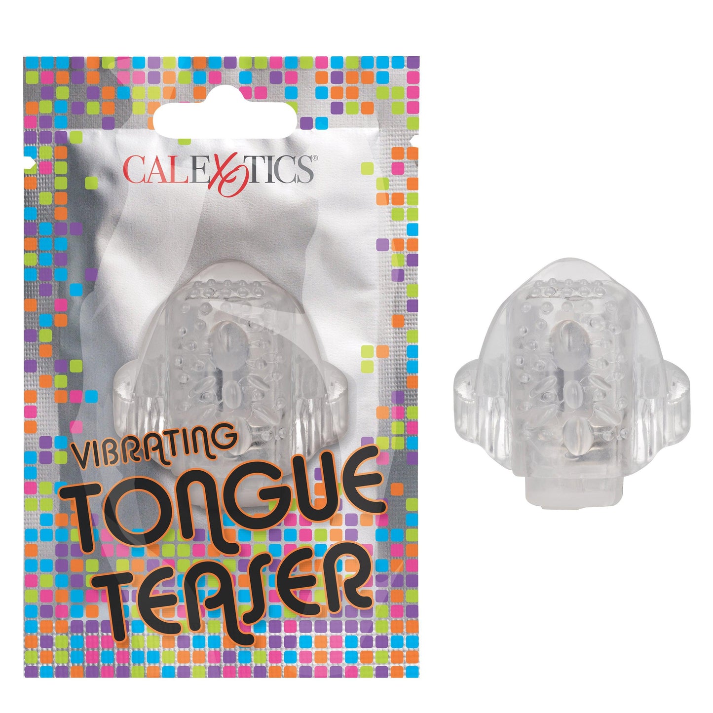 Foil Pack Vibrating Tongue Teaser - Clear