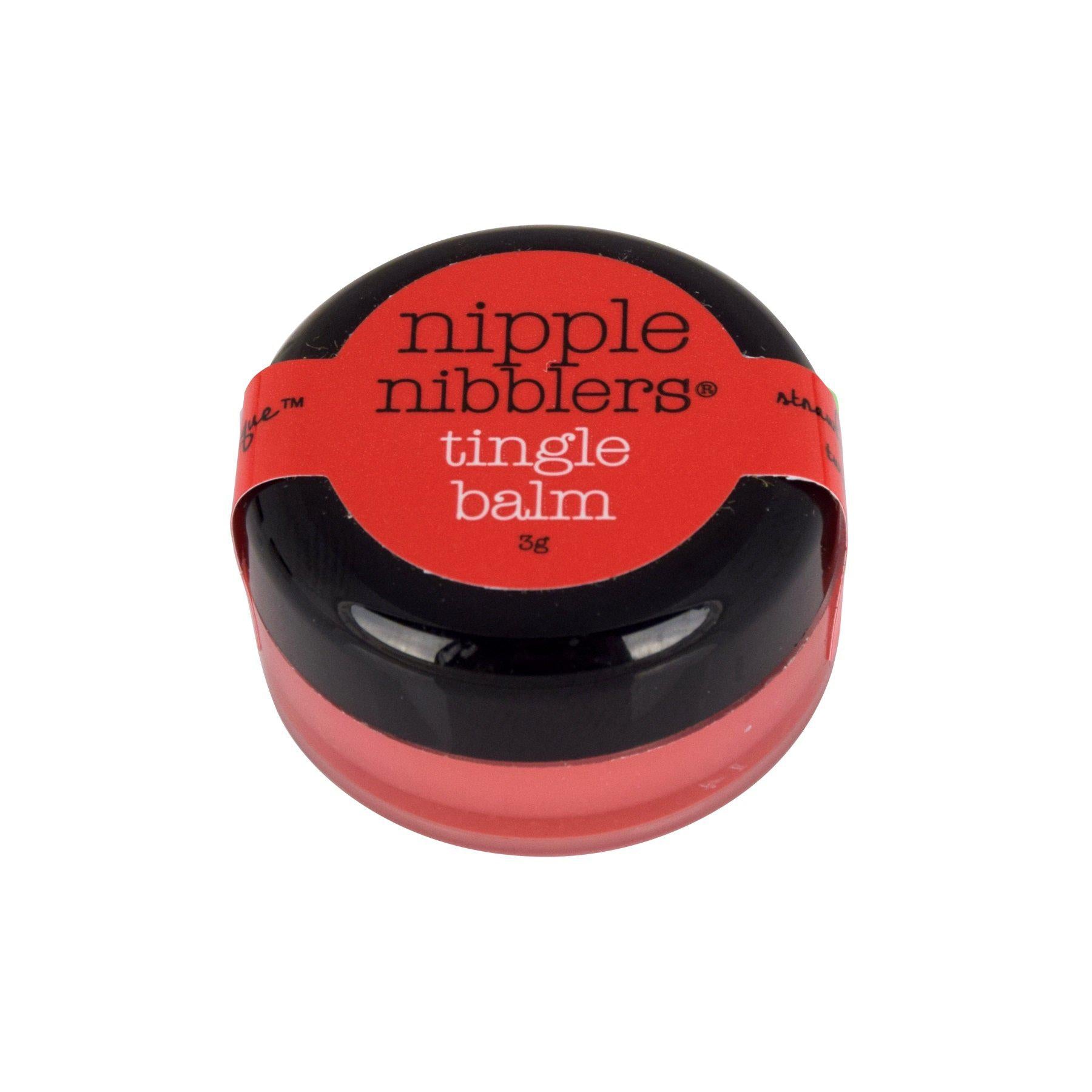 Nipple Nibblers Tingle Balm - Strawberry Twist -  3gm Jar JEL2504-05