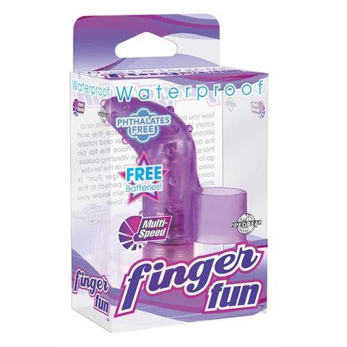 Waterproof Finger Fun - Purple