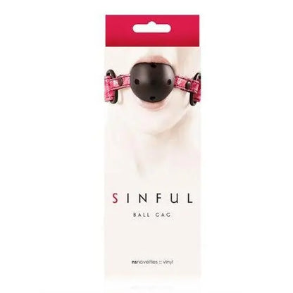 Sinful Ball Gag - Pink