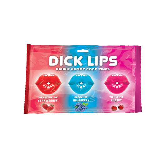 Dick Lips Edible Gummy Cock Rings