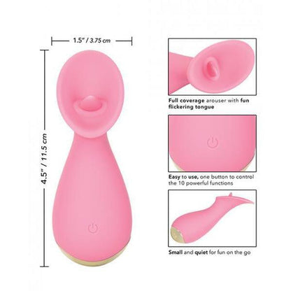 Slay #Tickleme Pink Tongue Vibrator - Your Adult Toy Store