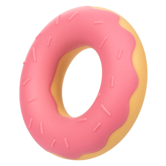 Naughty Bits Dickin Donuts Silicone Donut Cock  Ring - Pink