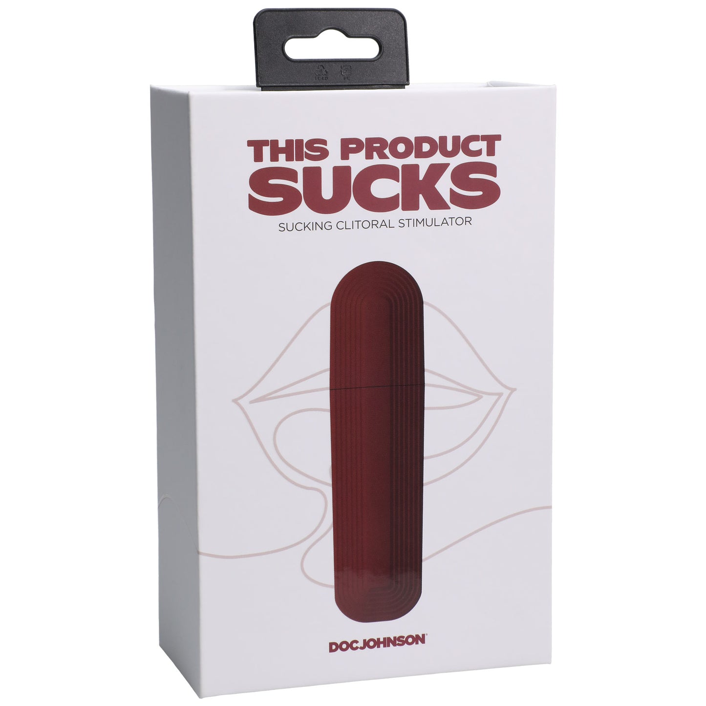 This Product Sucks - Sucking Clitoral Stimulator - Rechargeable - Red