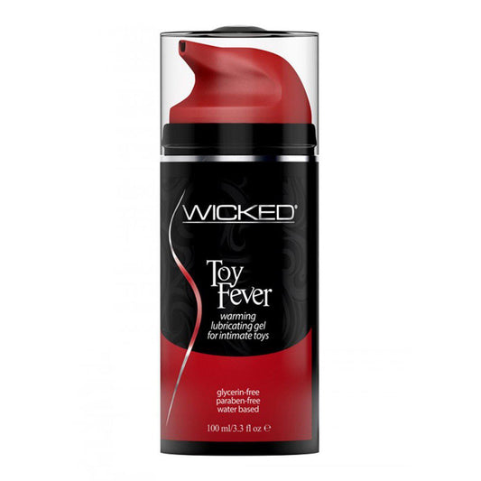 Toy Fever Warming Lubricating Gel for Intimate  Toys - 3.3 Fl. Oz.