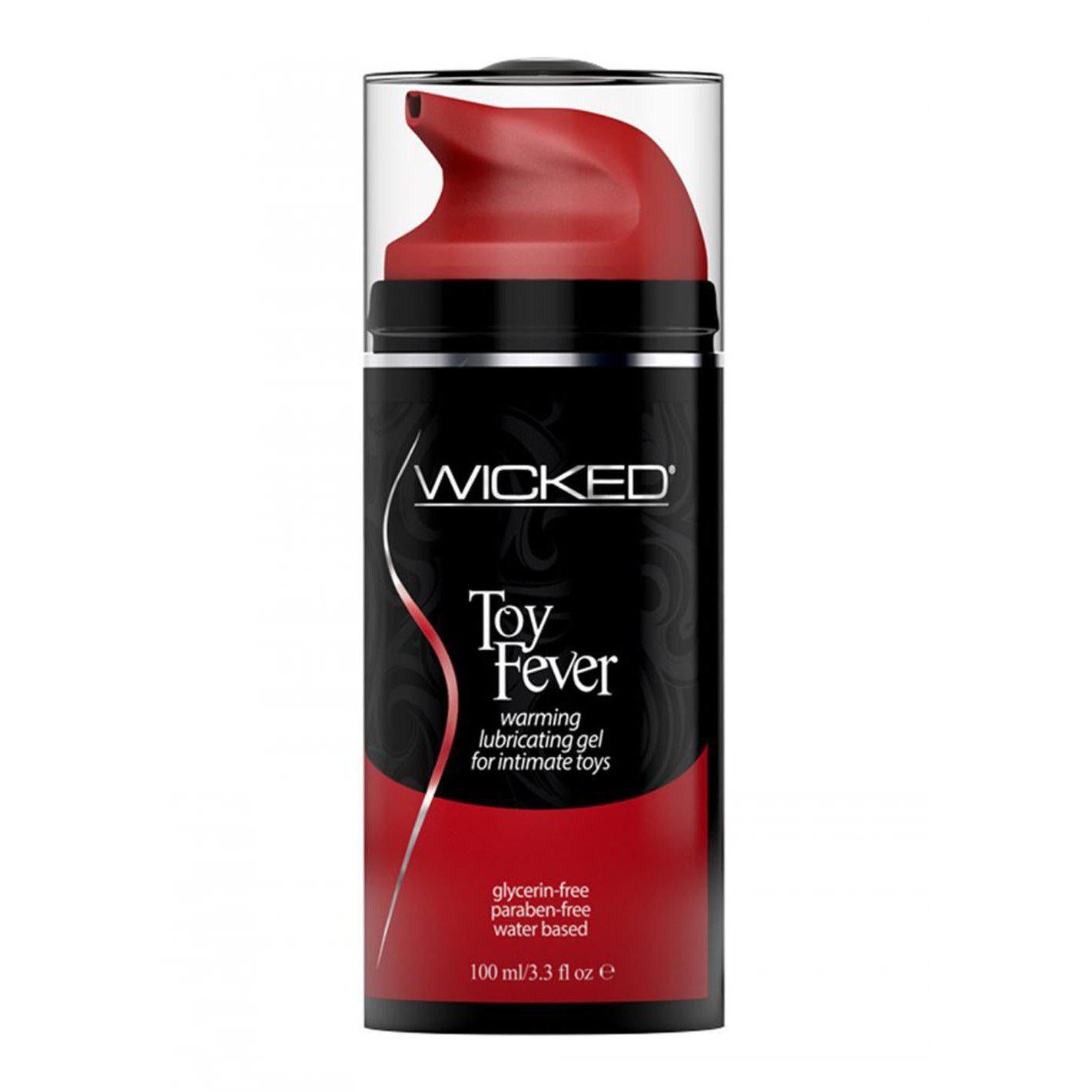 Toy Fever Warming Lubricating Gel for Intimate  Toys - 3.3 Fl. Oz.