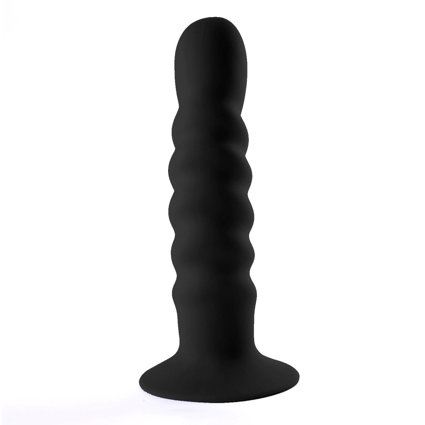 Kendall Silicone Dong Swirled Satin Finish - Black