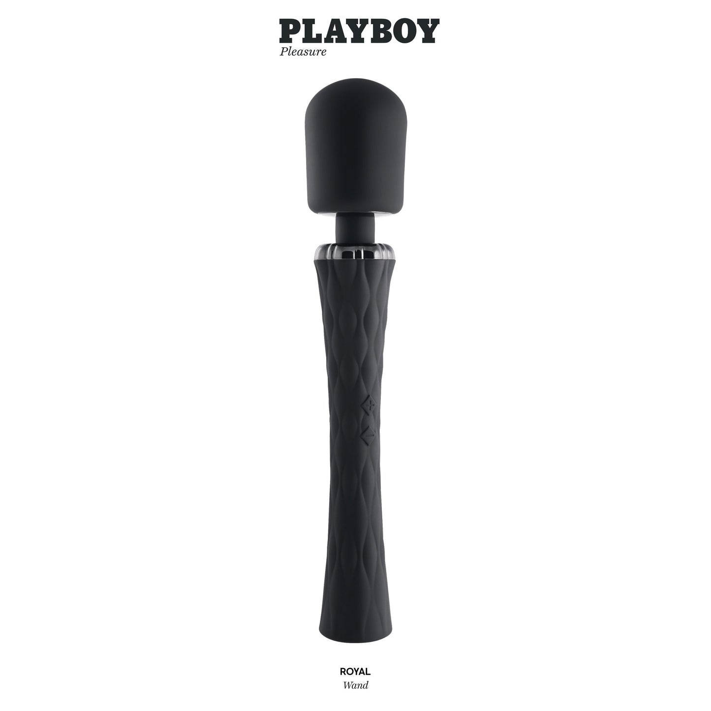 Playboy Pleasure - Royal - Wand - Black