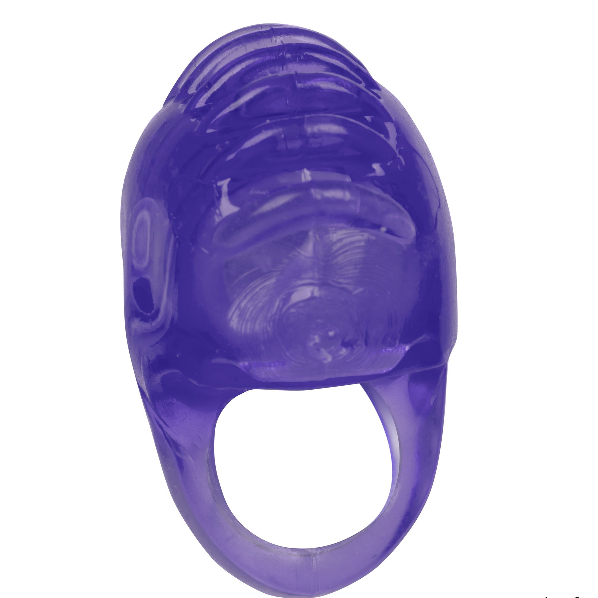 Foil Pack Vibrating Finger Teaser - Purple