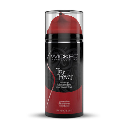 Toy Fever Warming Lubricating Gel for Intimate  Toys - 3.3 Fl. Oz.
