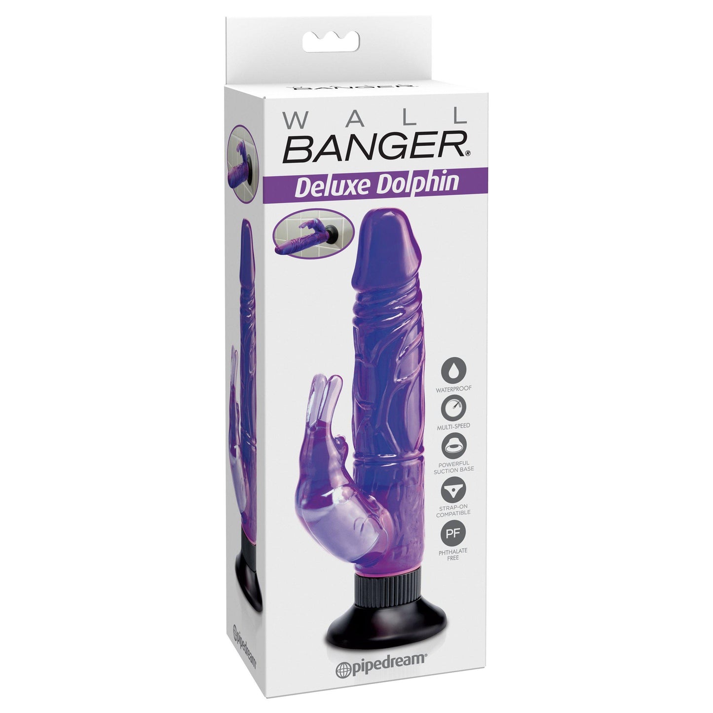 Waterproof Bunny Wall Bangers Deluxe - Purple